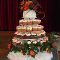 Cupcake Tower 25Th Anniversary 