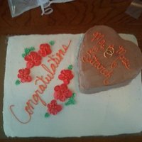 It Was An Engagement Cake For A Friend 