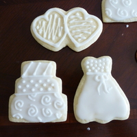 Engagement Party Cookies These are sugar cookies decorated with glaze. I brought them to my cousin's engagement party as a nice surprise.