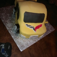 Car Cake This was my first attempt at making a car cake.