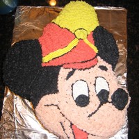Mickey Mouse Cake For my son's 2nd b-day
