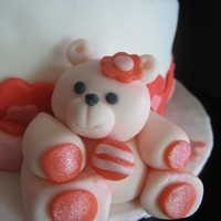 Baby Bears Christening Cake