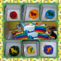 Unicorns!! vanilla cupcakes with buttercream icing and chocolate mold unicorns. Made for my best friend