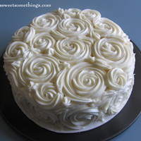 Rose Cake This is probably my favorite cake that I have ever decorated... I LOVED the way this turned out!!