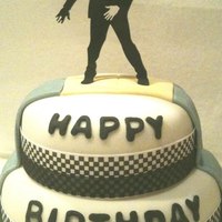 Michael Jackson Cake! This year i made a michael jackson cake for my brother. To see pictures of the process visit: http://jaclyndesigns.blogspot.com/2011/06/...