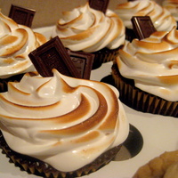 S'more Please A yummy S'more cupcake with all the elements packed of your childhood favorite campfire treat in a cupcake...