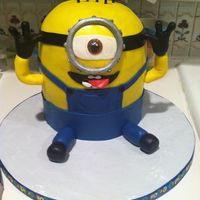 Minion Had so much fun making this cake for 5 y.o. Boy