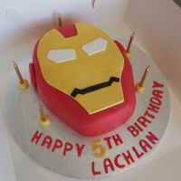 Iron Man Birthday Cake Iron Man Birthday Cake
