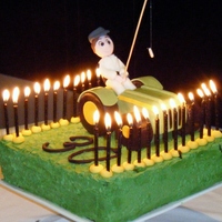 30Th Birthday Tractors Cake