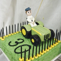30Th Birthday Tractors Cake
