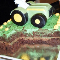 30Th Birthday Tractors Cake