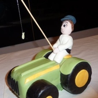 30Th Birthday Tractors Cake