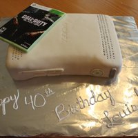 Xbox 360 Call Of Duty 40Th Birthday Cake I made this cake for my husbands 40th birthday. He's an XBOX player and especially a Call of Duty pro! I know I'm missing a...
