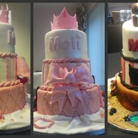 1318185799.jpg Princess and Pirate Cake. It took days to complete and 30 seconds to be demolished by 4yr old hooligans lol............ Inspired by Sweet...