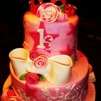 Princess 1St Birthday Cake! 