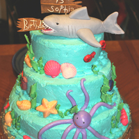 Shark Cake My 13 years old niece has a love for sharks, so I made her a shark cake! Entire frosting and filling of cake is whipped cream. In between...