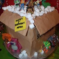 Toy Story 3 Birthday Cake For My Little Girl All The Figures Are Toys There Was No Way I Was Going To Make All Those Little Characters Toy Story 3 birthday cake for my little girl. All the figures are toys, There was no way I was going to make all those little characters!