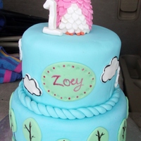 Owl Birthday Cake Made To Match The Birthday Decorations Owl birthday cake, made to match the birthday decorations