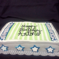 Dallas Cowboys Cake 