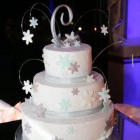 My Sister In Law's Wedding Cake My first cake (outside of Wilton class)