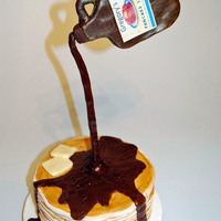 Pancake Stack With Pouring Syrup Pancake stack with pouring syrup. Inspired by Lauren Kitchens Craftsy class.