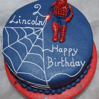 Spiderman Cake 