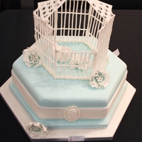 Vintage Birdcage All decoration edible