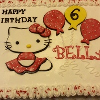 Hello Kitty Cake Hello Kitty cake