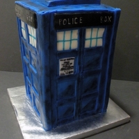 Tardis Cake