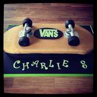 Skateboard Cake 