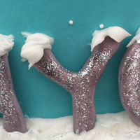 Frozen Birthday Cake. 