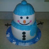 Boston Cream Pie Cake Covered In Duff Fondant Arms Are Black Licorice Boston cream pie cake covered in Duff fondant. Arms are black licorice.