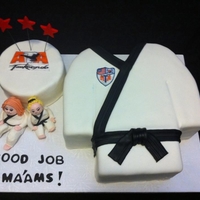 Taekwondo Cake