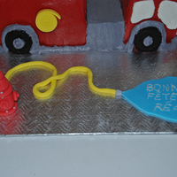 Fire Truck Cake