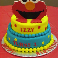 Elmo Cake 