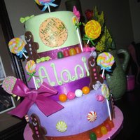 Candyland Theme Cake 
