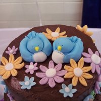 Topsy Turvy Blue Birds 