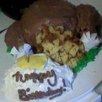 Turkey Dinner Last minute idea 1st birthday thanksgiving day !!!!My daughter and i had to make this cake when we heard a friend of ours son wasnt going...