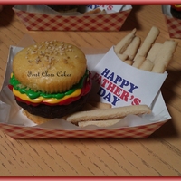 Hamburgers & French Fries Cupcakes