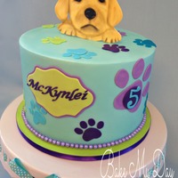 Puppy Theme Pup Is Cut From Gum Paste And Hand Painted Puppy theme! Pup is cut from gum paste and hand painted
