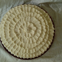White Petal Cake Petal Cake made with white buttercream. Thanks for looking.