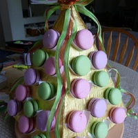 Made These Macarons Last Christmas I Made The Pyramid Stand Also *Made these macarons last Christmas.. I made the pyramid stand also..
