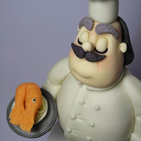 The Cook - Il Cuoco This is my version of the cook made during a Carlos Llischetti&rsquo;s class.