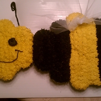 Bumble Bee Cupcake cake I made for a preschool graduation.
