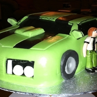 Ben 10 Car My first attempt at a 'car' cake. I was quite pleased with the end result.