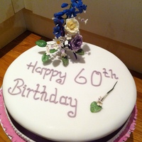 Mums 60Th Birthday Cake 