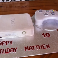 Xbox my nephews birthday, I recieved inspiration from cakecentral :)