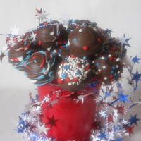 4Th Of July Cake Pops 