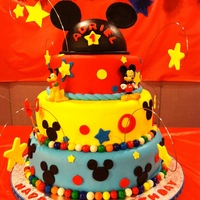 Mickey Mouse Cake 