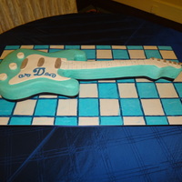 Chocolate Stout Cake With Ganache Filling Covered In Buttercream With Modeling Chocolate Embellishments Cake Board Is A 3 12 By 2 Ft Pie Chocolate Stout Cake with ganache filling, covered in buttercream with modeling chocolate embellishments. Cake board is a 3 1/2 by 2 ft...